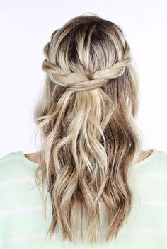 Twisted Crown - 101 Braid Ideas That Will Save Your Bad Hair Day (Photos) Braid Crown Tutorial, Weekend Hair