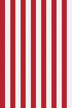 a red and white striped wallpaper with vertical stripes