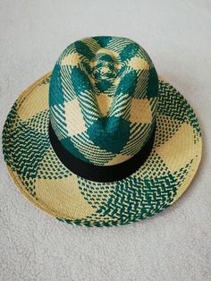 GENUINE ECUADOR "PANAMA HAT" 100% HAND MADE TOQUILLA STRAW  56 CM Straw Hat, Ecuador, Panama Hat, Panama, Accessories Hats, Straw, Hand Made, Shoe Accessories, Mens Accessories