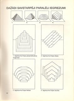 the diagram shows how different shapes are used to make an illusion in this drawing book