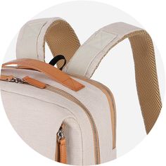 Nordace Siena - умн�ый рюкзак Beige Backpack For On-the-go, Large Capacity Beige Rectangular Backpack, Beige Large Capacity Rectangular Backpack, Beige Rectangular Backpack With Large Capacity, Modern Laptop Backpack With Adjustable Strap, Beige Travel Backpack Shaped As Shoulder Bag, Beige Laptop Backpack For Daily Use, Beige Backpack Laptop Bag For Daily Use, Beige Rectangular Backpack For Back To School