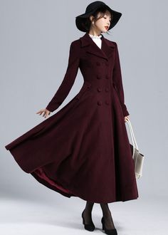 I've wanted a princess coat for years and i've been drooling after Xiaolizi for all of that time. They are a small china-based etsy store and they custom make all of their pieces and all I want is a piece from their store. 1950s Trench Coat, Fitted Vintage Wool Coat, Vintage Fitted Long Pea Coat, Vintage Fitted Long Wool Coat, Fitted Vintage Long Wool Coat, Fitted Long Wool Coat In Vintage Style, Vintage Single-breasted Long Pea Coat, Vintage Formal Wool Coat, Vintage Wool Coat With Buttons For Formal Occasions