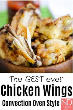 the best ever chicken wings convection oven style