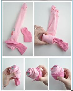 instructions for how to make a sock doll