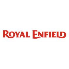 the royal enfield logo on a white background