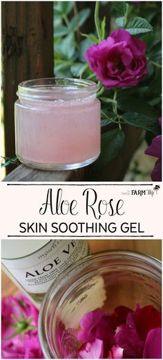 Aloe vera and fresh rose petals combine to make this soothing gel that's useful for sunburn, bug bites, rashes, dry skin, eczema, psoriasis, razor burn, minor cuts/scrapes and radiation burns. Fresh Rose Petals, Razor Burn, Brown Spots Removal, Diy Kosmetik, Soothing Gel, Bug Bites, Beauty Recipe, Diy Skin Care, Homemade Beauty Products