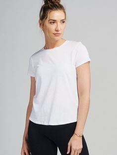 Recess Fitness T-Shirt - tasc Performance (White) Basic Go-dry T-shirt For Workout, Basic Moisture-wicking T-shirt For Everyday, Basic Relaxed Fit T-shirt For Workout, Functional White Everyday Activewear, Basic Athletic Fit T-shirt For Workout, Everyday Stretch Functional Tops, Functional Stretch Tops For Everyday, Everyday Functional Stretch Tops, Versatile White T-shirt For Everyday