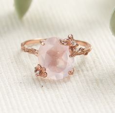 Rings Rose Quartz, Rose Quartz Rings, Gold Rose Ring, Rose Quartz Ring, Rose Ring, Rings Gold, Crystal Ring, Quartz Rose, Wedding Board