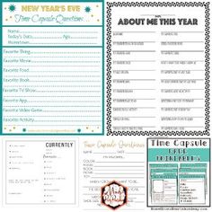 an image of a printable planner with the words, things to do about me this year