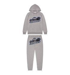 Hoodie & Bottoms included. Trapstar Tracksuits fit true to size. Hoodie Tracksuit, Blue Tracksuit, Hot Sneakers, Trendy Clothing, Shoes Uk, Model Fits, Jordan Retro, Icon Design, Trendy Outfits