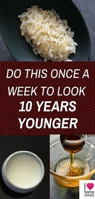 DO THIS ONCE A WEEK TO LOOK 10 YEARS YOUNGER Facial Ideas, Things To Eat, Younger Skin, Years Younger, Homemade Beauty Products, Facial Masks, Beauty Treatments, Beautiful Skin