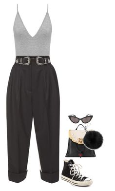 "Scarborough Fair" by m4r1n ❤ liked on Polyvore featuring Dolce&Gabbana, B-Low the Belt, Gucci, Luella, Michael Kors, Converse, DateNight, drivein and summerdate Edgy Professional Outfits Summer, New Orleans Outfit Ideas, Belt Gucci, Scarborough Fair, Alt Outfits, Rocker Chic, Alternative Outfits