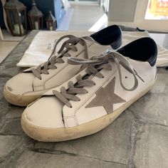 Never Worn Brand New Size 40 Eu (10 Us) Golden Goose Super Star Low Top Sneaker For Women. Sneaker For Women, Shoes Golden Goose, Golden Goose Superstar, Goose Shoes, Golden Goose Shoes, Super Star, Golden Goose, Womens Shoes Sneakers, Low Top