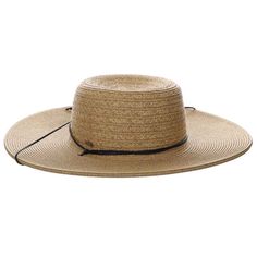 Flat crown and flat brim bolero style sun hat. Woven and braided toyo crown. Wide brim, 4", provides excellent sun protection. Vegan leather chin tie. Adjustable drawstring inside crown. UPF 50+ sun protection hat. One size, 57.5 cm. 100% toyo braid Adjustable Braided Fedora Sun Hat, Adjustable Wide Brim Boater Hat With Upf 50+, Adjustable Straw Boater Hat For Rodeo, Adjustable Brimmed Boater Hat For Rodeo, Adjustable Flat Brim Sun Hat For Rodeo, Flat Brim Woven Sun Hat For Rodeo, Woven Flat Brim Sun Hat For Rodeo, Casual Braided Brimmed Boater Hat, Braided Straw Boater Hat With Flat Brim