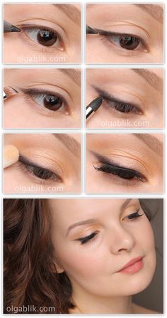 How to Apply Pencil Eyeliner Pencil Eyeliner Tutorial, Tutorial Eyeliner, Maquillage On Fleek, Eyeliner Hacks, Natural Eyeliner, Simple Eyeliner, Makeup Tutorial Eyeliner, Eye Makeup Pictures, Easy Makeup Tutorial