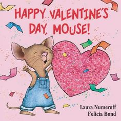 Join Mouse from If You Give a Mouse a Cookie as he celebrates Valentine's Day with all the friends he loves. This board book with sturdy pages is perfect for preschoolers, who will enjoy the simple introduction to the fun of Valentine's Day. \"This title follows Mouse as he makes valentines for all of his friends,\" said School Library Journal. \"Each valentine is made to represent what he loves most about each of his friends, such as Pig 'because she's a good dancer' and Bunny 'because she's th Selamat Hari Valentine, Laura Numeroff, Crafty Gifts, Halloween Books