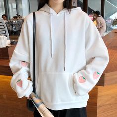 Oversized Kawaii Hoodie For Streetwear, Oversized Kawaii Hoodie Sweatshirt, Kawaii Cotton Sweatshirt For Winter, Kawaii Cotton Hoodie For Winter, Oversized Kawaii Sweatshirt For Winter, Winter Kawaii Cotton Hoodie, Oversized Kawaii Winter Sweatshirt, Oversized Cotton Harajuku Hoodie, Spring Cotton Kawaii Hoodie