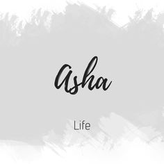 the word ash written in black ink on a white and gray background with brush strokes