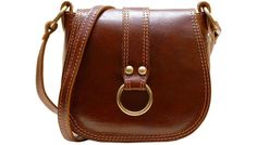 Venezia Full Grain Leather Saddle Crossbody Bag – Floto Cognac Bag With Brass Hardware And Top Handle, Cognac Bags With Brass Hardware And Top Handle, Elegant Saddle Bag With Leather Trim For Daily Use, Cognac Top Handle Bags With Brass Hardware, Elegant Saddle Shoulder Bag With Leather Trim, Elegant Leather Trim Saddle Shoulder Bag, Brown Top Handle Saddle Bag With Leather Trim, Classic Saddle Bag With Leather Trim Satchel Shape, Elegant Saddle Bag With Leather Trim And Top Handle