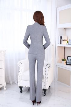 This women's jacket and pant suit set is one important staple for creating an additional style variant at your business meetings and formal events. The blend of eye-catching solid color and outstanding design will give a stylish smart look. To provide a perfect fashion experience, designers have used good quality broadcloth fabric in this suit set.

Specifications
Brand Name: GeraldBlack
Material: Cotton
Material: Polyester
Material: Microfiber
Material Composition: Blazer+Microfiber
Clothing Le Winter Business Blazer, Professional Long Sleeve Sets For Business Casual, Office Lady Style Long Sleeve Suits For Business Meetings, Long Sleeve Office Lady Sets For Business Meetings, Fitted Office Lady Pantsuit For Business Meetings, Fall Blazer For Business Meetings, Tailored Pantsuit For Business Meetings, Tailored Office Lady Pantsuit For Business Meetings, Tailored Pantsuit For Office Lady At Business Meetings