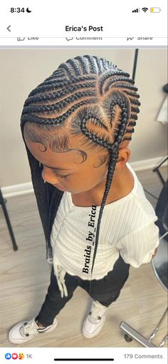 Black Baby Girl Hairstyles, Toddler Braided Hairstyles, Black Kids Braids Hairstyles, Cute Toddler Hairstyles, Kid Hairstyles, Lil Girl Hairstyles