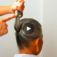 Long Hair Dos, Childrens Hairstyles, Updo Braids, Grey Hair Inspiration, Easy Bun Hairstyles