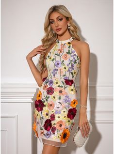 JJ's House No Flower Embroidered Lace Mini Halter Fall Winter Sheath/Column Yes Apricot S Height:5.7ft(174cm) Bust:33.5in(85cm) Waist:26in(66cm) Hips:36in(91cm) Dress. #JJ's House #No #Flower #Embroidered #Lace #Mini #Halter #Fall #Winter #SheathColumn #Yes #Apricot #S #Dress Spring Beige Bodycon Dress, Beige Bodycon Dress For Spring, Fitted Sleeveless Mini Dress With Floral Embroidery, Floral Embroidered Party Dress, Sleeveless Floral Embroidered Mini Dress For Night Out, Halter Neck Floral Embroidery Party Dress, Sleeveless Mini Dress With Floral Embroidery For Night Out, Party Halter Neck Dress With Floral Embroidery, Sheath Dress With Floral Embroidery For Party