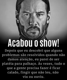 a black and white photo with the words acabou o show in spanish on it