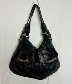 everyday black bag downtown girl 2000s Shoulder Bag, Maggiecore Aesthetic, 2000 Handbags, Everyday Black Bag, 2000s Bags, Big Shoulder Bag, 90s Bag, Y2k Handbag, Dream Bag