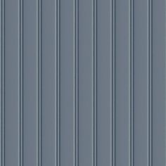 a blue wall with vertical lines on it's sides and the bottom half painted gray