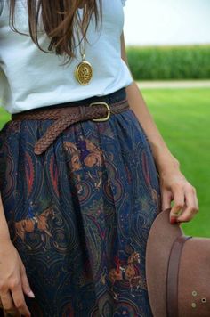 Thrift Store Fashion, Vintage Runway, Estilo Hippie, Mens Fashion Edgy, Braided Belt, 가을 패션, Mode Inspiration, Looks Vintage, Modest Dresses