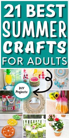 the best summer crafts for adults to make