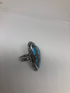 Large genuine blue Turquoise Vintage ring Low content silver not sterling. Size 10 Can be re sized at my jeweler. $10-$20 All rings are shipped free in the US in a nice gift box. Check out our over a THOUSAND great reviews Engraving is $4 per letter and is not always perfect depending on the piece. It can take a few days if the jeweler is busy. This is payable to Paypal Judithsltd@gmail.com Oval Nickel-free Blue Turquoise Ring, Southwestern Teardrop Blue Rings, Southwestern Blue Teardrop Ring, Nickel-free Sterling Silver Turquoise Ring, Nickel-free Blue Turquoise Sterling Silver Ring, Nickel-free Blue Turquoise Ring In Sterling Silver, Southwestern Style Blue Nickel-free Rings, Blue Cabochon Teardrop Ring, Blue Teardrop Cabochon Rings