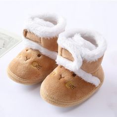 Baby Winter Warm Snow Boots Soft Sole Prewalker Non-Skid Boots for Infant Toddler Boys Girls Features: -- Durable material, provides the maximum protection from rough surfaces and floors. -- The Pretty Design is suitable for any Occasions. -- The Age is for Your Reference. Please Measure Baby's Feet to Match the Shoes Length. Specification: Colors: Multi-color Heel Type: Flat Shoe Width: Normal Applicable gender: Boys/Girls Suitable seasons: All Seasons Package Included 1 Pair X Shoes Note: Plea Bear Shoes, Winter Newborn, Fur Snow Boots, Fabric Boots, Warm Winter Boots, Warm Snow Boots, Toddler Winter, Toddler Boots