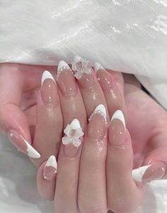 💅💅 Cute Simple Nails, Nagel Tips, Easy Nails, Manicure Diy, Girls Nails, Stick On Nails