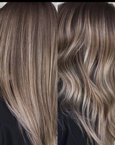 Mousy Brown Hair, Ash Blonde Hair Balayage, Light Brown Hair Color, Brown Hair Inspiration, Brown Hair Shades, Brunette Hair With Highlights, Brown Hair Color, Brown Hair With Blonde Highlights