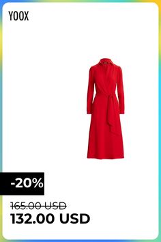 crepe, folds, belt, solid color, v-neck, long sleeves, buttoned cuffs, unlined, zipper closure, large sized, dress , Color: Red , Size: 6 Long Sleeve Wrap Dress For Spring Formal, Formal Long Sleeve Wrap Dress For Spring, Elegant Solid Color Wrap Dress For Work, Fitted Long Sleeve Dresses With Belted Cuffs, Elegant Long Sleeve Dress With Surplice Neckline, Belted Long Sleeve Midi Dress For Fall, Fall Midi Length Belted Long Sleeve Dress, Knee-length Belted Long Sleeve Dress, Chic Solid Color Wrap Dress For Formal Occasions