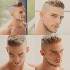 Frizzy Short Hair, Frizzy Hair Men, Military Haircuts Men, Different Hair Styles, Military Haircut, Beard Styles Short, Boy Haircuts, Short Beard, Different Hair