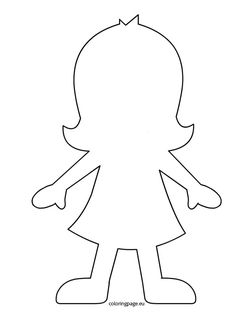 Creation Coloring Pages, Printable Diy Crafts, Girl Outlines, Free Printable Paper Dolls, Quiet Book Patterns, Paper Doll Template, Paper Dolls Printable