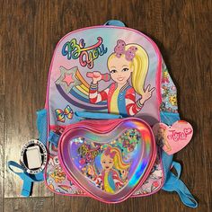 Back Pack With Matching Lunch Bag. Brand New Multicolor Bags For Playtime And Back To School, Fun Multicolor Bags For School Events, Fun Pink Bags For Playtime, Fun Pink Backpack For Playtime, Playful Pink Bag For Daycare, Fun Pink School Bags, Avengers Backpack, Pottery Barn Black, Horse Backpack