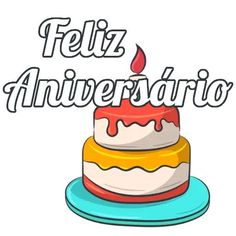 a birthday cake with the words feliz aniverero written in spanish on it