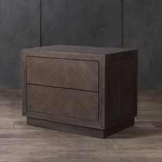 Safavieh Steve 2 Drawer Wood Nightstand - Light Brown | Nightstands | Modishstore Light Brown Table, Contemporary Bedrooms, Drawer Lights, Drawer Wood, Nightstand Light, Contemporary Nightstand, Brown Table, Wood Model, Room Color Schemes