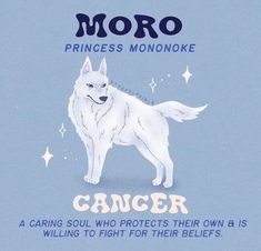 Moro Princess Mononoke, Ghibli Characters, Dream's Cat, Astrology Art, Aquarius Pisces, Sagittarius Capricorn, Princess Mononoke