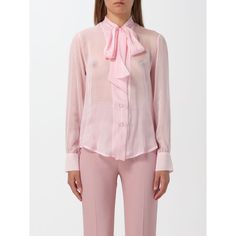 Spring/Summer 2024 Hebe Studio Shirt Woman Pink Size Type: It Sku: Gig-H225-Blse-Chf ~ Pink Welcome To The Official Luosophy Poshmark Closet! Luosophy Is A Luxury Brand Reselling Company Founded In San Diego, Ca From 2016. All Our Products Are Imported From Italy And Sold In The Usa. We Do Our Best To Provide High Fashion, Luxury Items At Affordable Prices. We Guarantee All Our Products Are 100% Authentic. Shop With Us And You Will Forget About Shopping At Department Or Brand Name Stores. Our Pr Designer Pink Formal Blouse, Designer Long Sleeve Summer Tops, Designer Pink Workwear Blouse, Designer Long Sleeve Tops For Summer, Designer Pink Blouse For Work, Designer Pink Top For Formal Occasions, Designer Silk Tops For Spring, Pink Silk Shirt For Spring, Chic Pink Silk Shirt