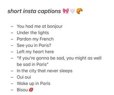 an image of short instagram captions