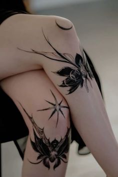 Blackout Tattoo, Moth Tattoo, Bad Tattoos, Knee Tattoo, Up Tattoos, Dream Tattoos, Dope Tattoos