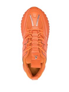 Philipp Plein Hexagon Runner low-top Sneakers - Farfetch Aviator Watch, Reebok Club C, Versace Outfit, Balenciaga Triple S, Custom Watch, Nike Air Max 97, Summer Beach Wear, Philipp Plein, Leather Logo