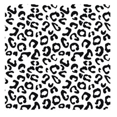 a black and white animal print pattern