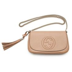 This beautiful embossed camelia beige crossbody is the perfect bag for any everyday look or dressed up for a night out. The color makes it easy to match everything in your wardrobe and the classic embossed Gucci logo makes it a complete classic piece for any handbag collection. The detachable leather tassel is a perfect fun touch to this bag. Though lightweight and its small appearance, this bag is large enough to easily carry all of your essentials. Size: one size.  Gender: female.  Age Group: Gucci Beige Crossbody Bag, Chic Gucci Crossbody Shoulder Bag, Chic Gucci Leather Clutch, Gucci Chic Evening Clutch, Elegant Gucci Leather Clutch, Chic Gucci Clutch For Evening, Trendy Gucci Crossbody Shoulder Bag, Chic Gucci Shoulder Bag In Beige, Chic Beige Gucci Shoulder Bag