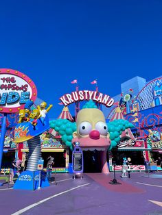 The Simpsons ride, KrustyLand, at Universal Studios Hollywood Parc Attraction, Heo Peppa, Y2k Tiktok, Park Pics, Best Christmas Toys